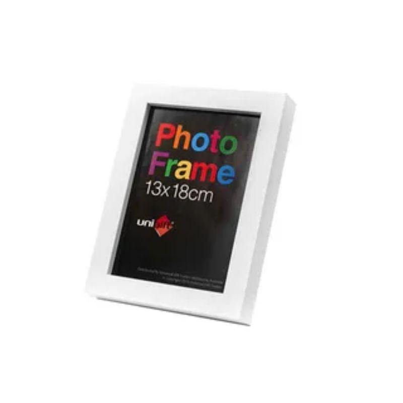 White MDF Photo Frame - 13cm x 18cm