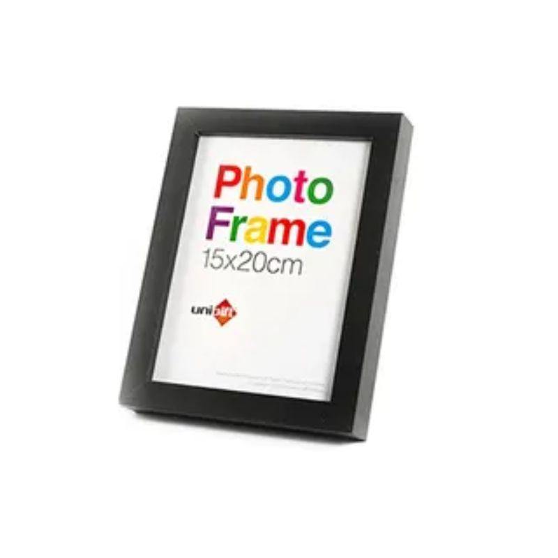 Black MDF Photo Frame - 15cm x 20cm - The Base Warehouse