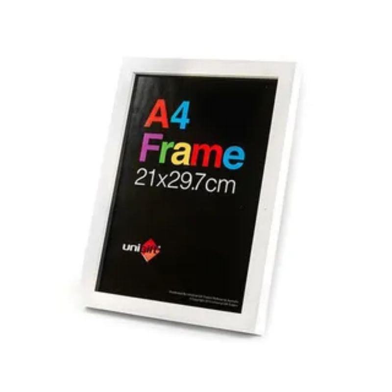 White MDF Poster Frame - A4