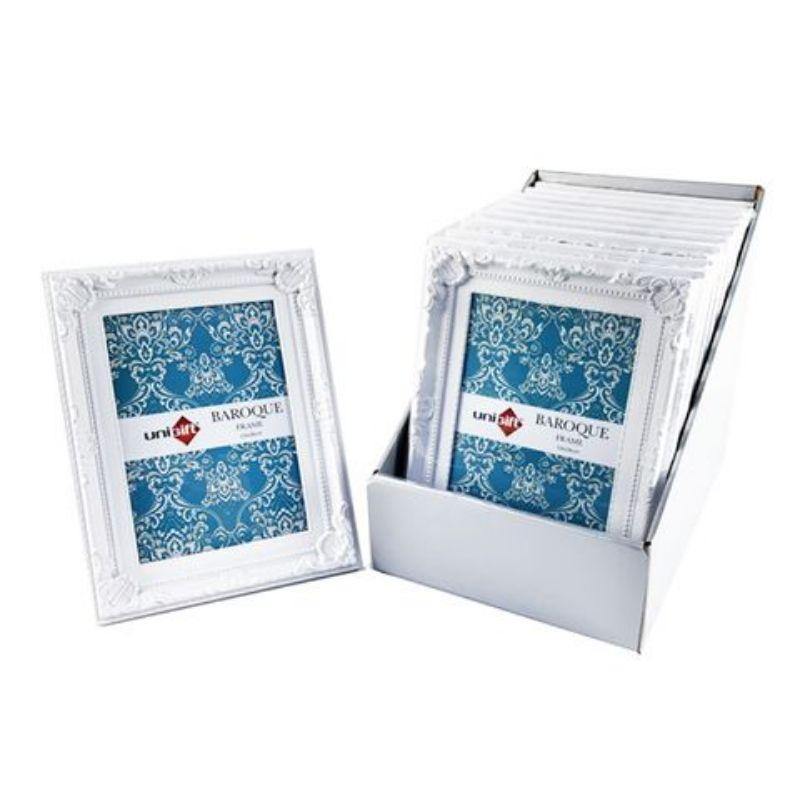 Classic White Photo Frame - 13cm x 18cm - The Base Warehouse