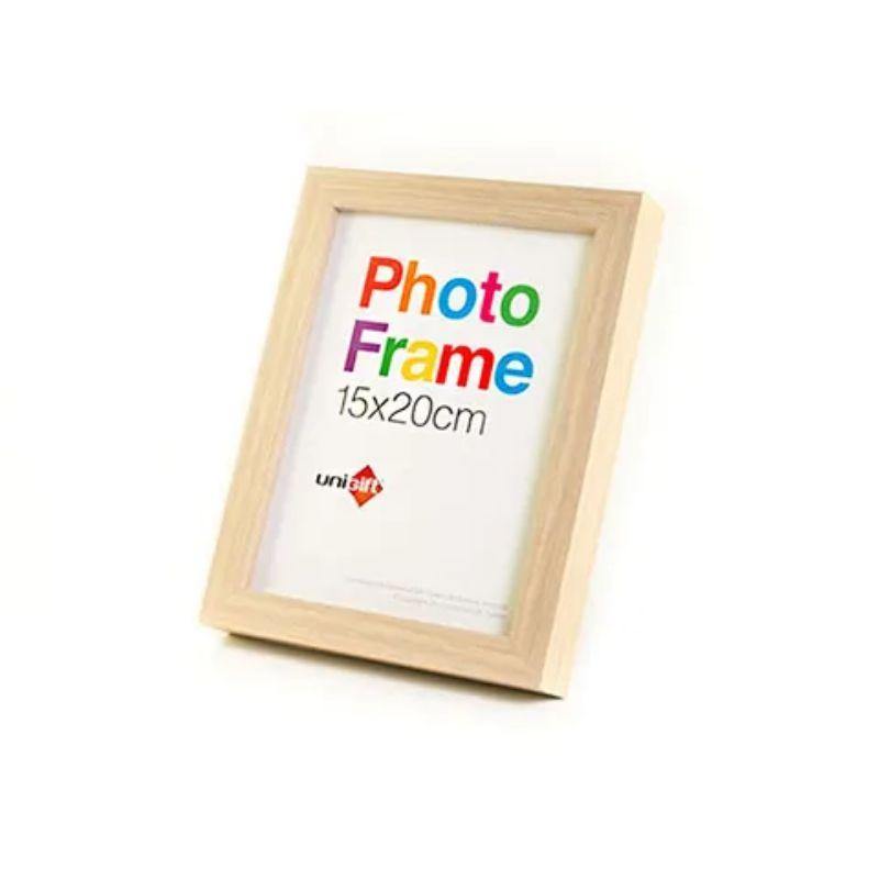 Natural MDF Photo Frame - 15cm x 20cm - The Base Warehouse