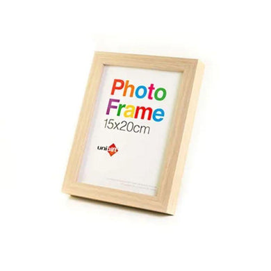 Natural MDF Photo Frame - 15cm x 20cm - The Base Warehouse