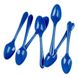 Load image into Gallery viewer, 20 Pack Royal Blue Reusable Spoons - 17cm
