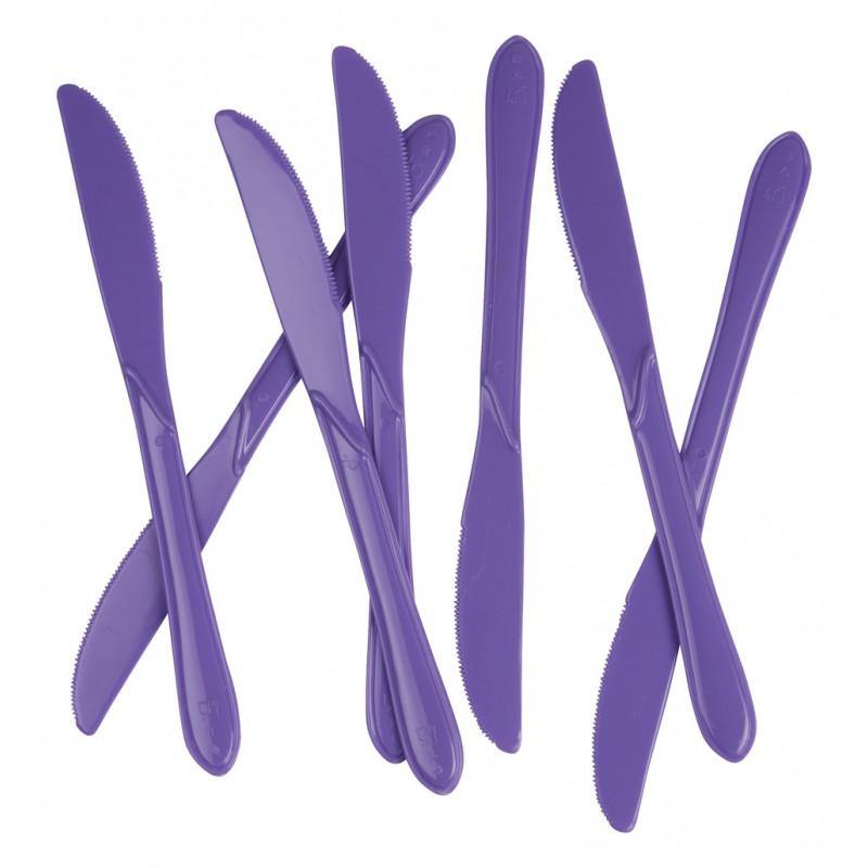 25 Pack Lavender Knives - The Base Warehouse