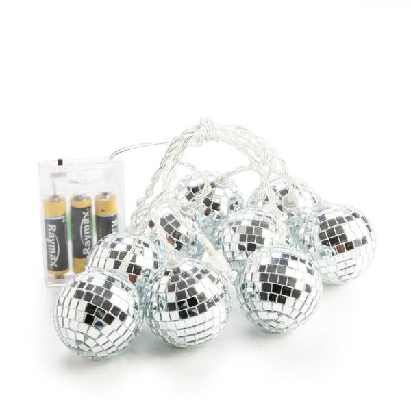 Disco Ball String Lights - 6 cm - The Base Warehouse
