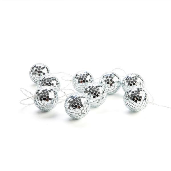 Disco Ball String Lights - 6 cm - The Base Warehouse