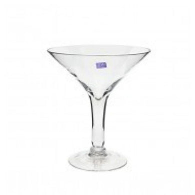 Clear Glass Martini Vase - 34cm - The Base Warehouse
