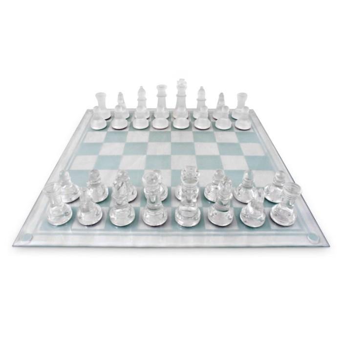 Glass Chess Set - The Base Warehouse