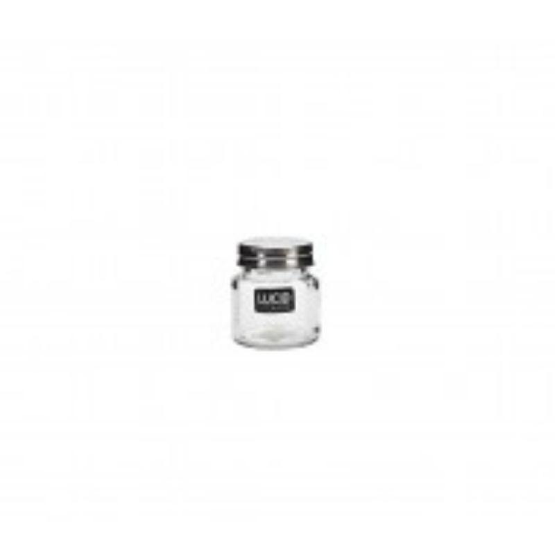 Glass Spice Jar with Metal Lid - 6.4cm - The Base Warehouse