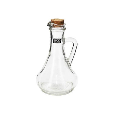 Glass Jar with Handle - 9.5cm x 16cm - The Base Warehouse
