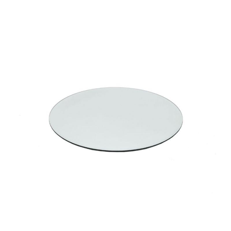 Round Mirror Plate with Beveled Edge - 35cm