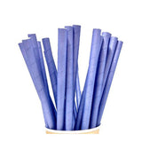 Load image into Gallery viewer, 25 Pack Purple Paper Straws - 23cm

