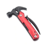 Load image into Gallery viewer, Red Metallic Multifunction Hammer &amp; Torch Tool Gift Set
