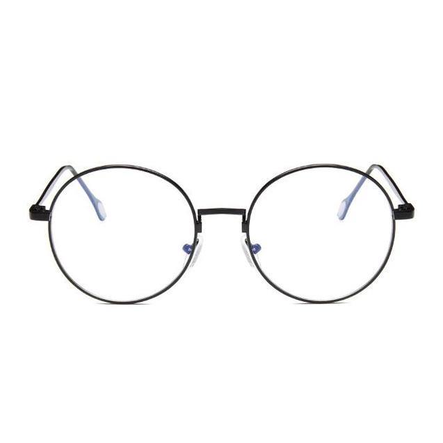 Kids Black Clear Hippie Party Glasses - The Base Warehouse