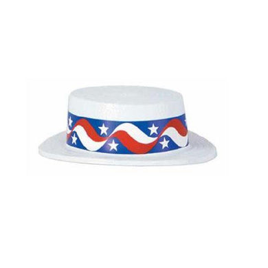 American Hat Skimmer with Star Band - The Base Warehouse