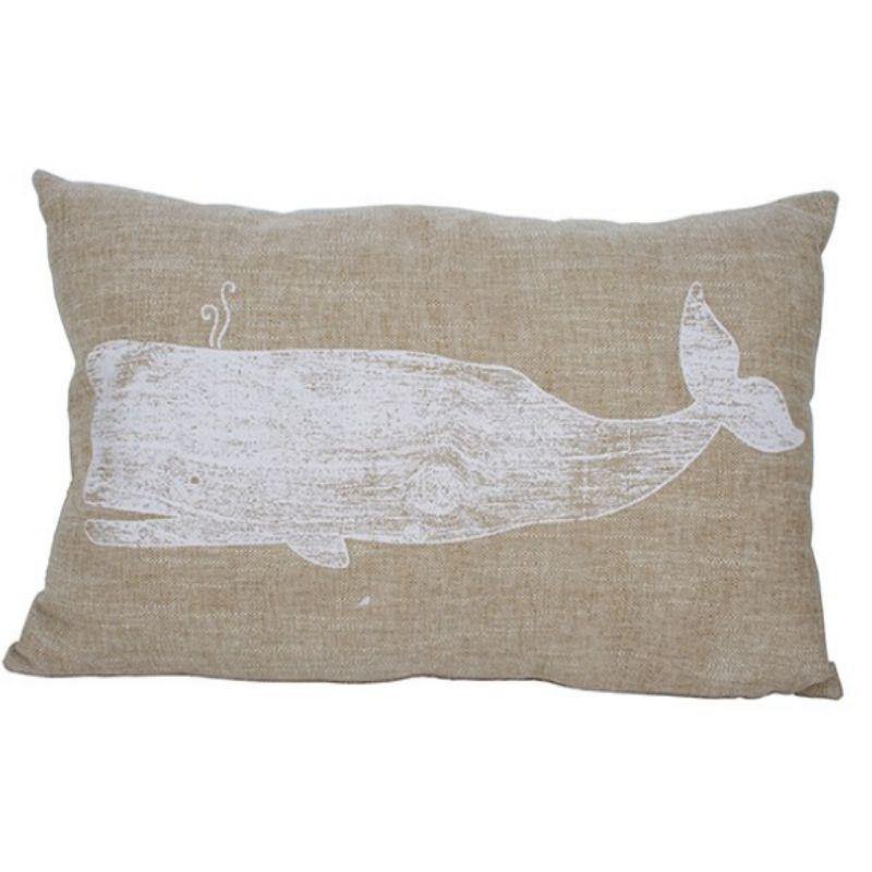 7 Seas Moby Whale Cushion - 50cm x 30cm