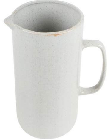 Theo Porcelain Cylinder Jug - 16cm x 11cm x 21cm - The Base Warehouse