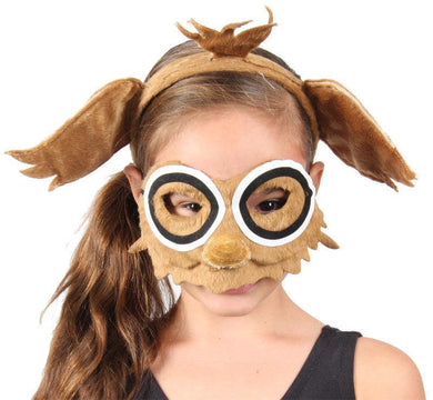 Kids Animal Headband & Mask Set - Owl - The Base Warehouse