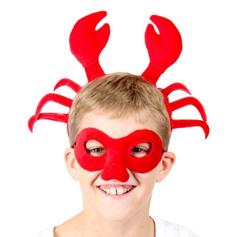 Crab Headband & Mask Set - The Base Warehouse