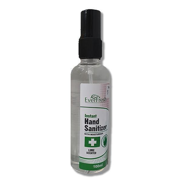 Everfresh Instant Hand Sanitiser Spray - 100ml - The Base Warehouse