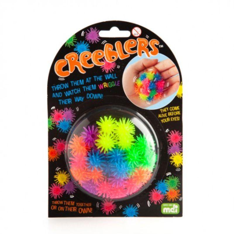 Multi-colour Squishy Spiky Creeblers - 2.3cm - The Base Warehouse