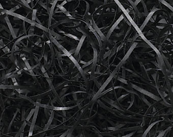 Black Shredded Paper - 40g
