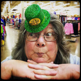 Load image into Gallery viewer, Mini St. Patrick's Day Irish Glitter Party Hat - The Base Warehouse
