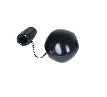 Inflatable Ball And Chain - 30cm x 60cm