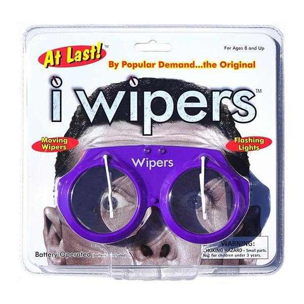 Wiper Glasses with Flashing Lights - The Base Warehouse