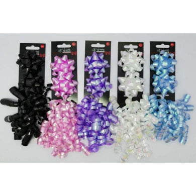 Star Bow & Curly Bow Set - 6cm - The Base Warehouse