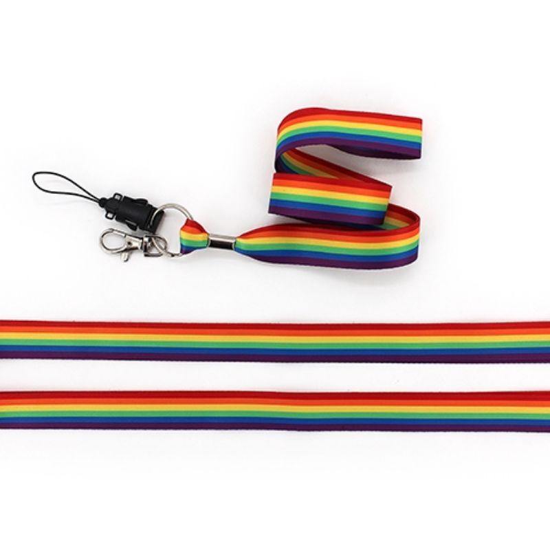 Rainbow No.2 Lanyards - The Base Warehouse