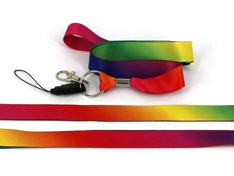 Rainbow Lanyard - 90cm - The Base Warehouse