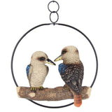 Load image into Gallery viewer, Twin Kookaburras in Ring - 20cm - The Base Warehouse
