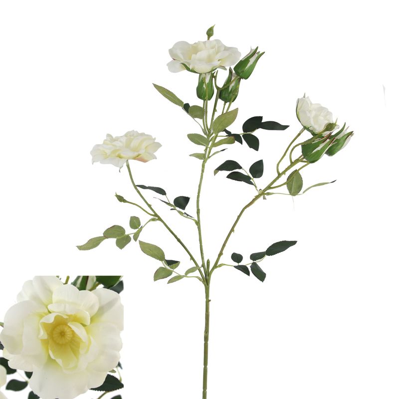 White Bengal Rose - 69cm