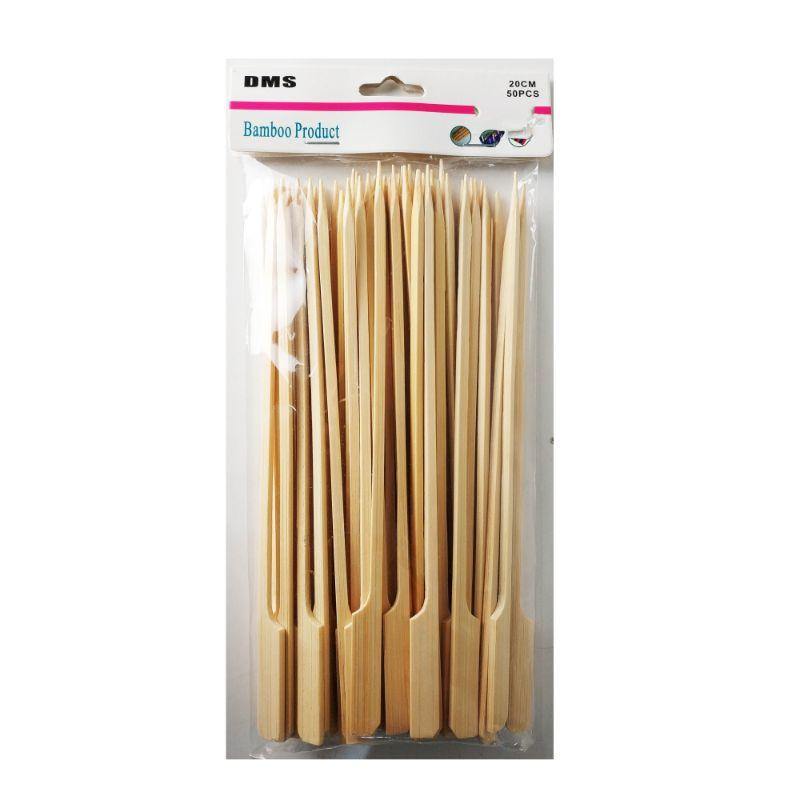 50 Pack Bamboo Sticks - 20cm - The Base Warehouse