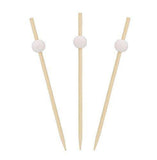 Load image into Gallery viewer, 36 Pack Ivory Bamboo Picks - 12cm - The Base Warehouse
