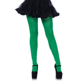 Load image into Gallery viewer, Kelly Green Nylon Tights - OS - The Base Warehouse
