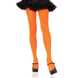 Load image into Gallery viewer, Orange Nylon Tights - OS - The Base Warehouse
