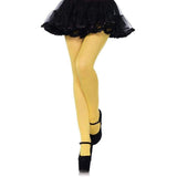 Load image into Gallery viewer, Yellow Nylon Tights - OS - The Base Warehouse
