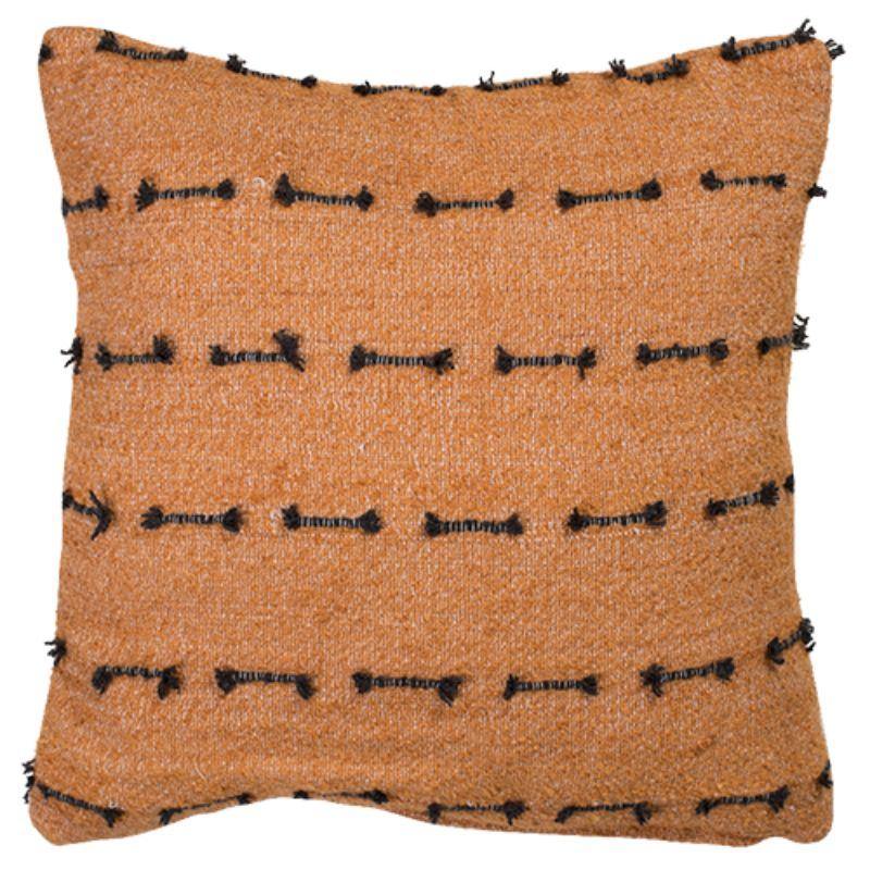 Amber Embellished Cushion with Insert - 45cm - The Base Warehouse