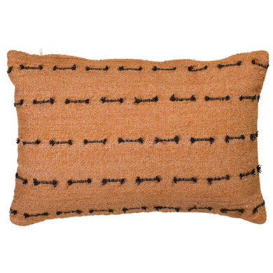 Amber Embellished Cushion with Insert - 40cm x 60cm - The Base Warehouse