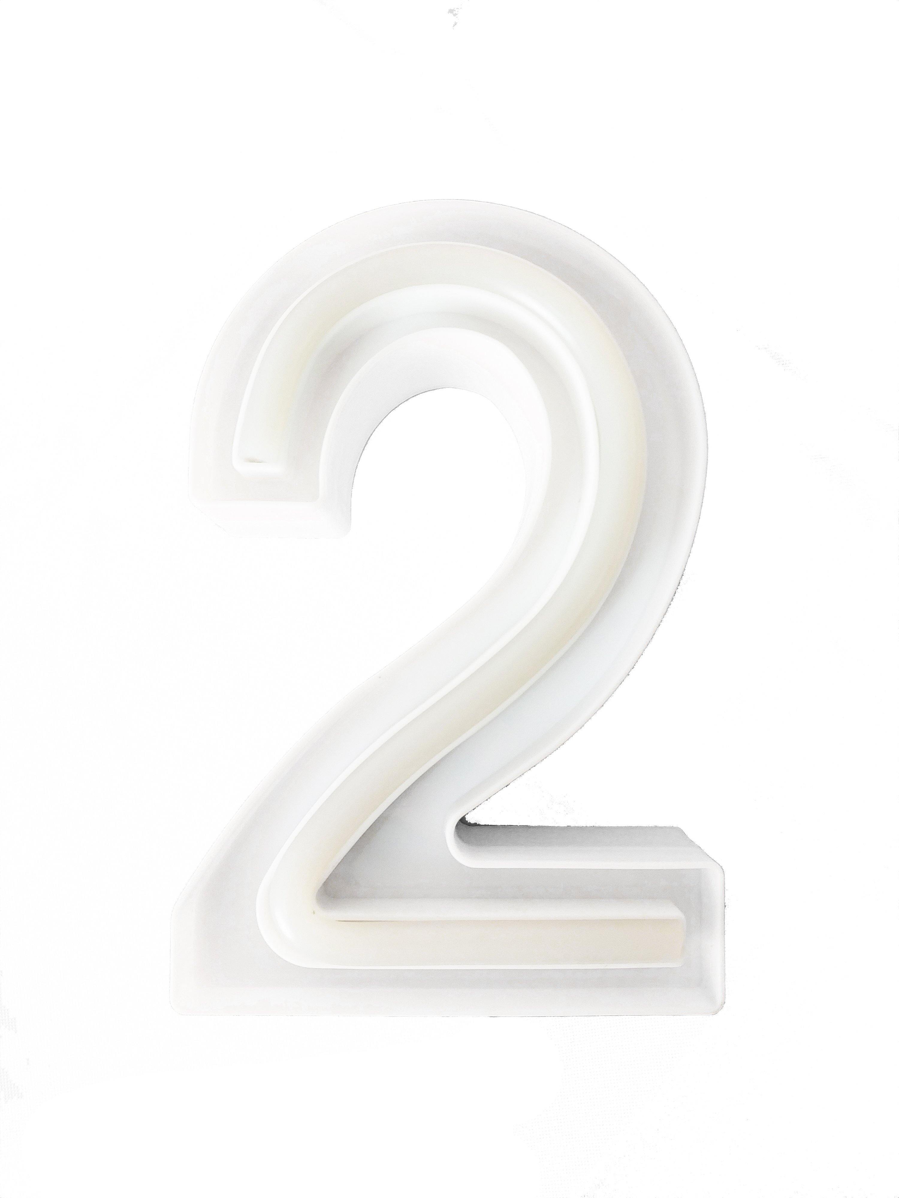 LED Number Light - 2 - The Base Warehouse