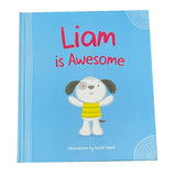 Load image into Gallery viewer, Liam Is Awesome Personalised Book
