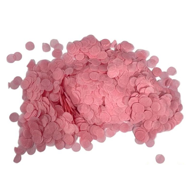 Light Pink 2cm Paper Confetti - 20g