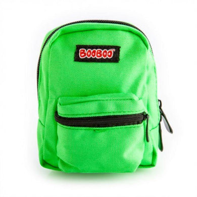 Neon Green BooBoo Mini Backpack - 11cm x 5cm x 15cm - The Base Warehouse