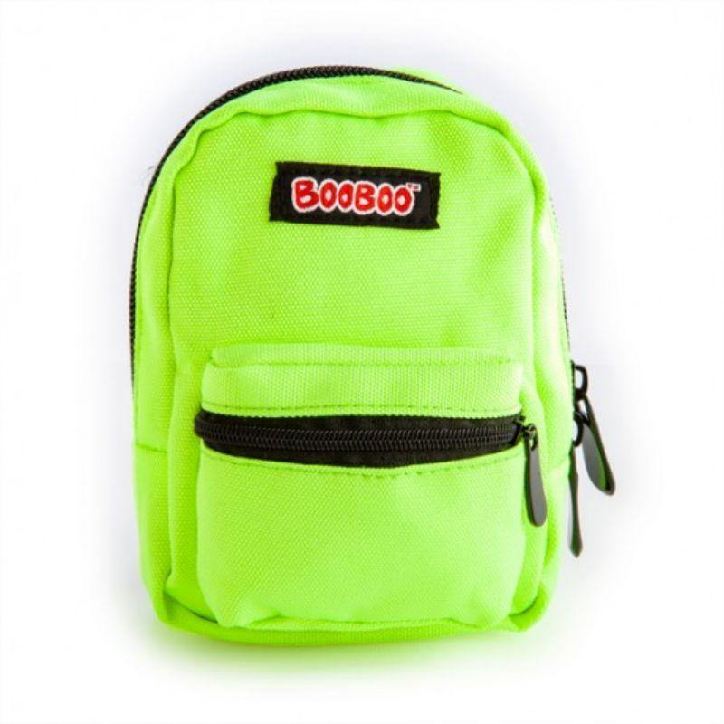 Neon Yellow BooBoo Mini Backpack - 11cm x 5cm x 15cm | The Base Warehouse