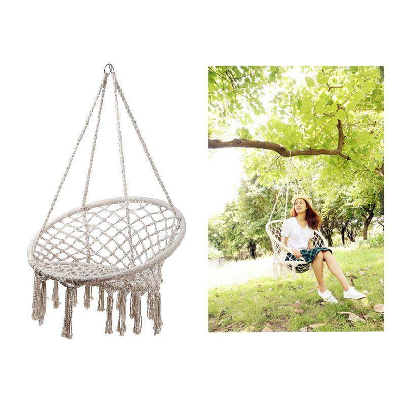 Macrame Hanging Chair - 123cm - The Base Warehouse