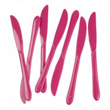 Load image into Gallery viewer, 25 Pack Magenta Reusable Knives - 19cm
