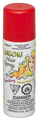 Neon Red Hair Spray - The Base Warehouse