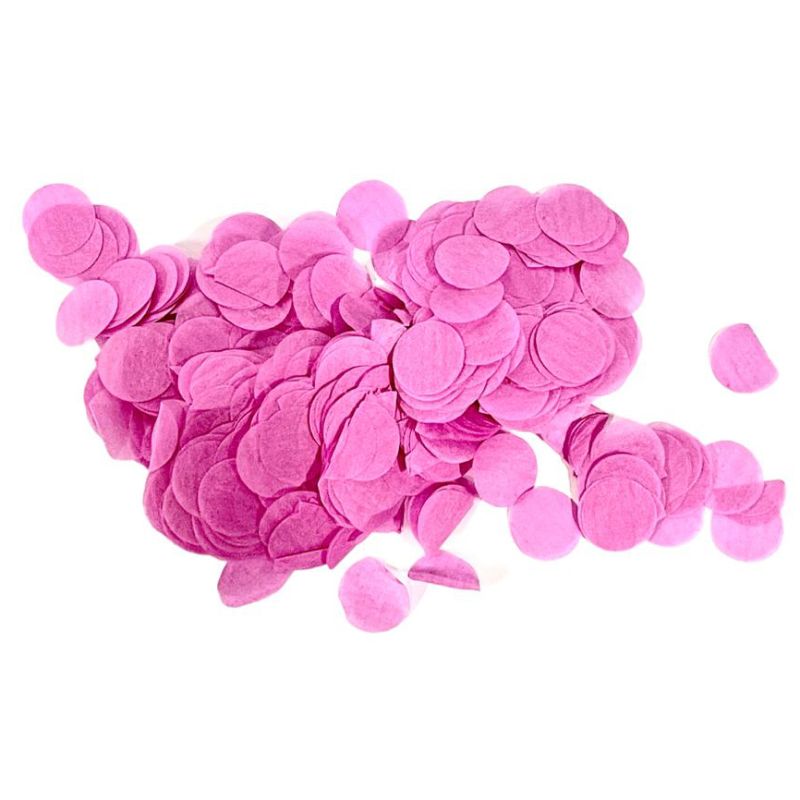 Mid Pink 1cm Paper Confetti - 20g